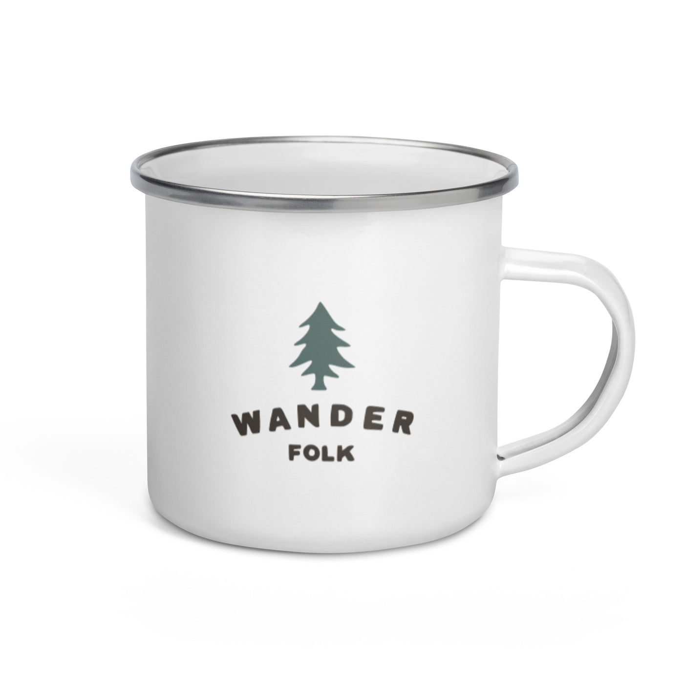 Wander Folk Tree - Enamel Mug