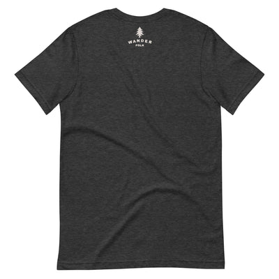 Happy Place in the Mountains - Heather Unisex Tee
